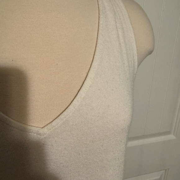 Miss Me Cream Sleeveless Tank Top - Picture 2 of 7